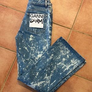Ganni Bleached Jeans